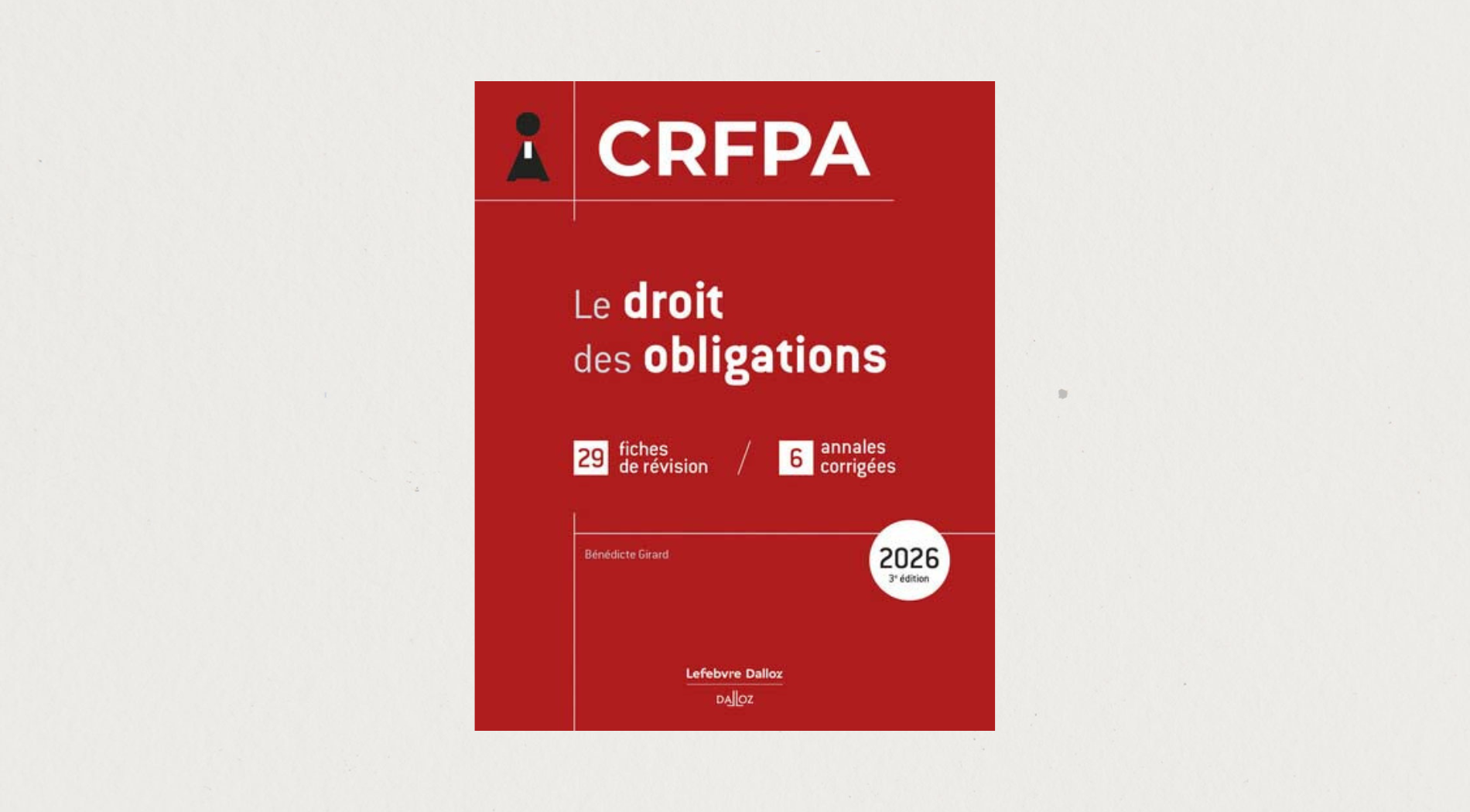 Illustration de l'article CRFPA – Le droit des obligations 2026